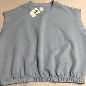 Yogalicious Sky Blue Muscle Tee